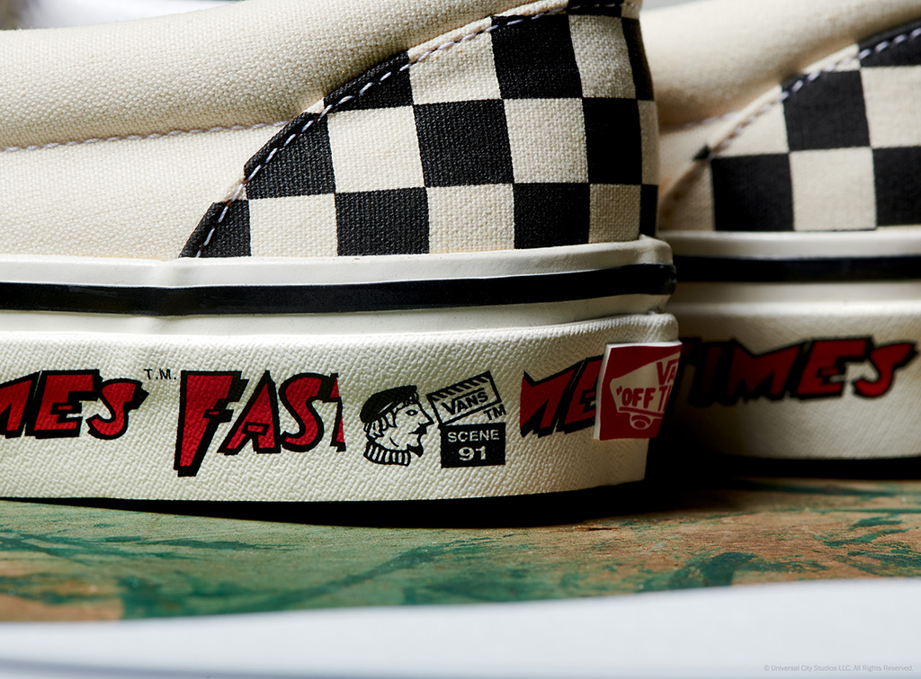 checkered vans fast times